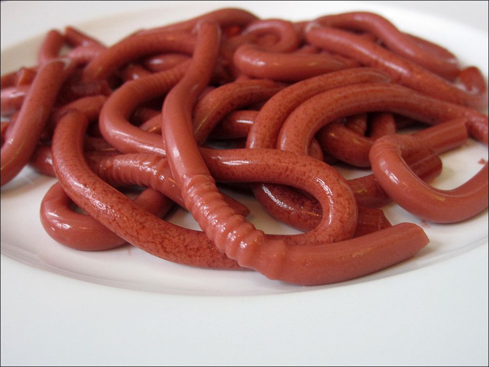 jello worms